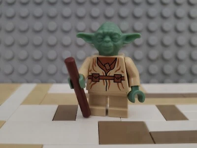 LEGO Yoda Minifigura - 4502 7260 7103 Star Wars Jedi X-Wing Dagobah Foto 1 de 2
