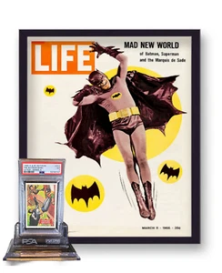 Batman Series A © A&BC 1966 THE BATMAN BABY-SITTER #34A NEAR MINT 7 - garno PSA - Picture 1 of 7