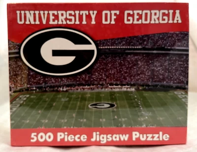 Rompecabezas de 500 piezas University of George producto con licencia R&R Foto 1 de 4
