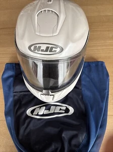 HJC KLAPPHELM WEISS GEBRAUCHT - Bild 1 von 5