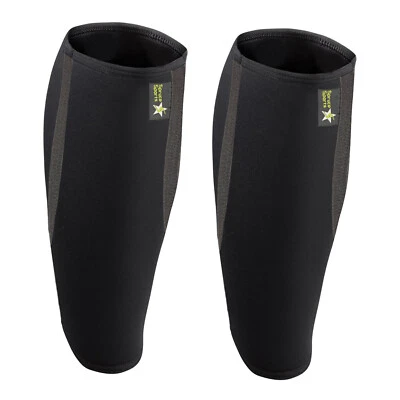7mm Neoprene Shin Calf compression Sleeves for recovery Calf Compression -Pair - Image 1 of 4