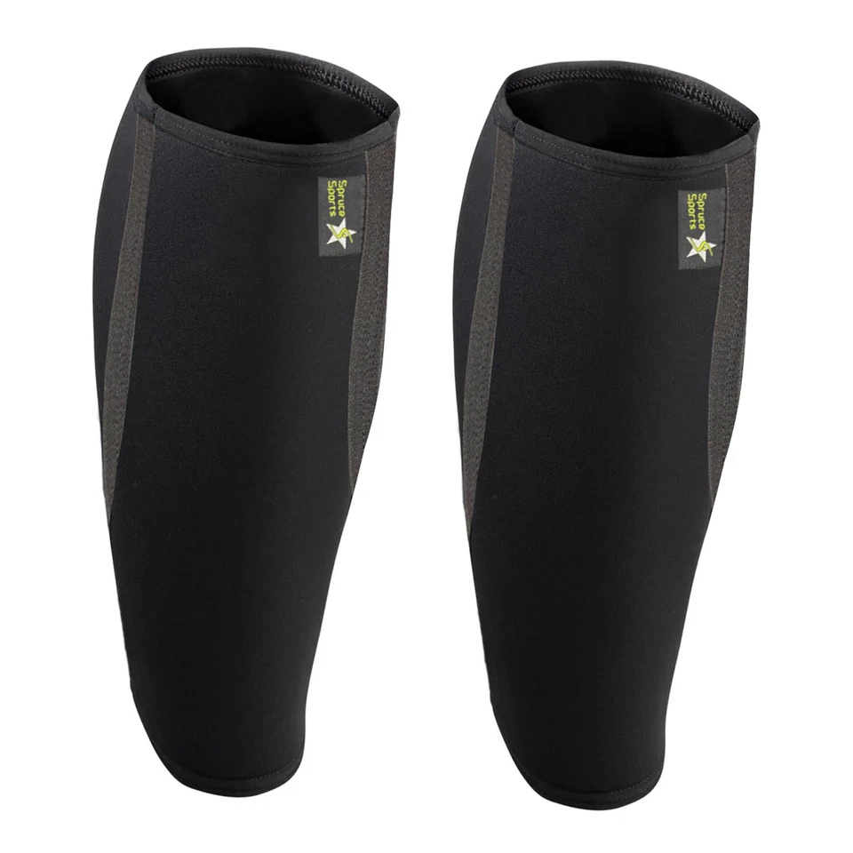 7mm Neoprene Shin Calf compression Sleeves for recovery Calf Compression -Pair - Image 1 of 4