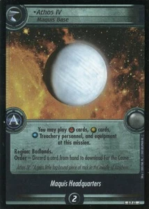 Star Trek 2E: Athos IV, Maquis Base [Promo] [Lightly Played] Promo Cards 2E STCC - Picture 1 of 1