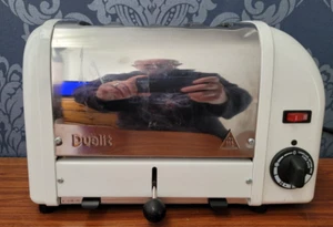 Dualit 4 Slice Toaster Chrome - White D4BMHA - Picture 1 of 10