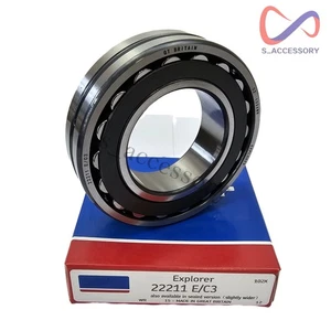 New High Quality Spherical Roller Bearing 55x100x25 mm For SKF 22211 E/C3 US - Picture 1 of 9