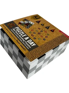 Rubiks puzzle a day Deskblock play smart lagoon includes answers solutions - Picture 1 of 13