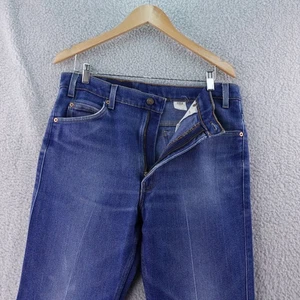 Vintage Levis 517 Bootcut Jeans Mens W36x31 Made In USA Denim Blue Baggy - Picture 1 of 8