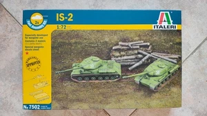 ✅ITALERI 7502 - Scala 1 : 72 IS-2 - FAST ASSEMBLY Russia Seconda Guerra Mondiale - Foto 1 di 7