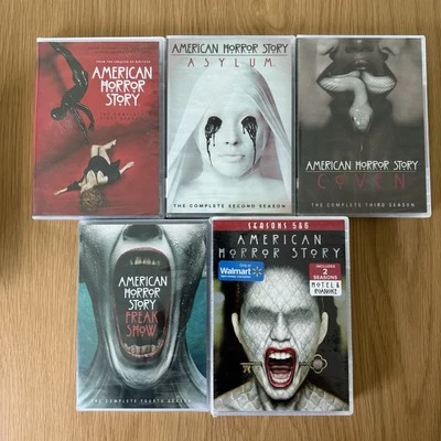 Коллекция DVD сезоны 1-6 American Horror Story ЗАПЕЧАТАННАЯ - Изображение 1 из 3