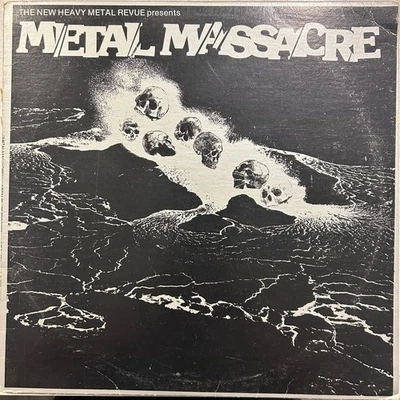 Metal Massacre LP - Metal Blade [MBR 1001] 1982 ORIG 1st Press (VG+/VG+) - Image 1 of 4