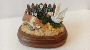 LEFTON SPIELFIGUR - HUND & ENTE - MELODIE SPIELKAMERADEN HANDBEMALT - Bild 1 von 5