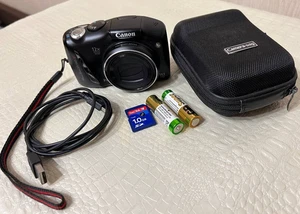 Canon PowerShot SX150 IS digitale kompakte 14,1-MP-Kamera 12-fach optischer Zoom - Bild 1 von 23