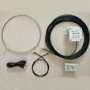 New MLA-30+ Loop Antenna Ring Receiver 0.5MHz-30MHz Magnetic USB Powered - Photo 1/12