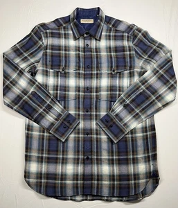 Camicia uomo Burberry multicolore a quadri cotone flanella bottoni L/S slim fit grande - Foto 1 di 8