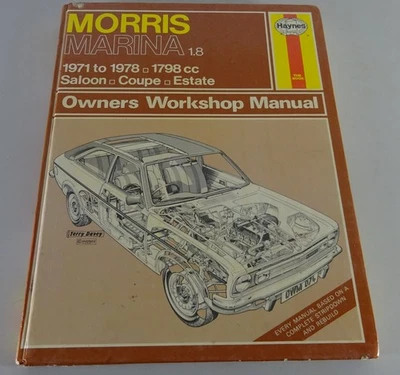 Manual De Taller | Morris Marina 1.8L | Año 1971 - 1978 - Imagen 1 de 3