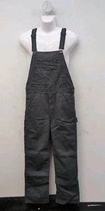 Patagonia Iron Forge Hemp Canvas Bib Work Overalls Men's Short Pant 30 Ink Black - Picture 1 of 10