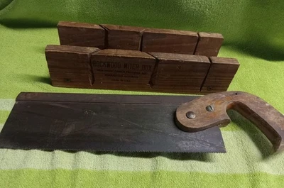 Vintage Rockwood Miter Box Made In USA - Image 1 of 3