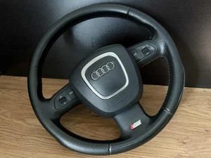Q7 A4 B7 S-Line Complete Paddle Shift Steering Wheel & Airbag 4F0124A - Picture 1 of 9