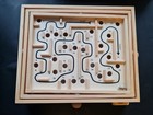 Labyrinth-Geschicklichkeitsspiel - 8-99 Jahre - Echtholz - Spiel m. 2 Kugeln