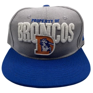 NWOT NFL Vintage Collection Denver Broncos New Era Snapback Hat 90s Logo - Picture 1 of 5