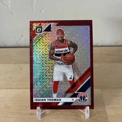 2019-20 Panini Donruss Optic - Isaiah Thomas #119 Choice Red Prizm /88 - Image 1 of 2