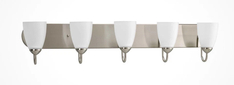 Progress Lighting P2713 Gather 5 Light Bathroom Vanity Light - Nickel - Image 1 of 1