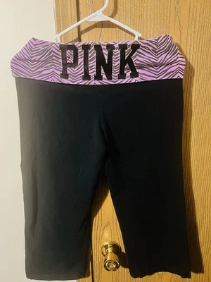 Y2K Victoria's Secret розовый складной леггинсы - Изображение 1 из 4