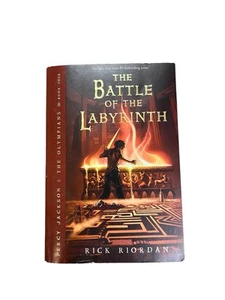 Percy Jackson & the Olympians, Book 4: The Battle of the Labyrinth; 18th US prin - Picture 1 of 2