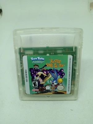 Tiny Toons Buster Saves Day Nintendo Game Boy Color GBC Reacondicionado! Auténtico Foto 1 de 2