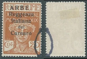 1920 ARBE USATO 20 CENT CARATTERI PIU PICCOLI SASSONE 7 - US23-7 - Picture 1 of 1