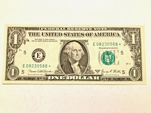 1969 D One Dollar * Star * Note Uncirculated Richmond E - Picture 1 of 6