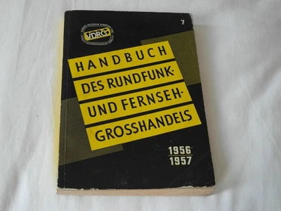 Manuale del commercio all'ingrosso radiotelevisivo 1956 1957 con molte foto - Immagine 1 di 4