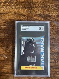 1977 Star Wars Wonder Bread 633 #5 Darth Vader SGC 8 - Picture 1 of 3