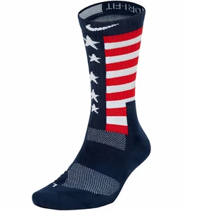 New USA Nike Quick Elite Crew Cut Basketball Socks Dri-Fit Size X-Large - Picture 1 of 17