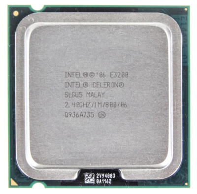 Intel Celeron E3200 Socket 775 2.4GHZ SLGU5 - Image 1 of 2