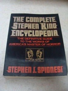 Stephen King The Complete Encyclopedia 1991 Stephen J Spignesi Large Paperback - Foto 1 di 12