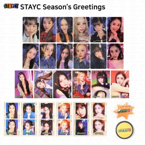 StayC 2023 Season's Greetings Photocard Postcard Keyring Maskig Tape KPOP K-POP