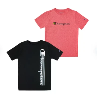 Pack de 2 camisetas activas Champion para niños Foto 1 de 4