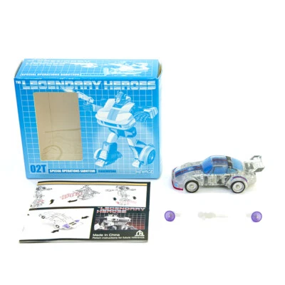 Newage H02T Kagemusha Transparent JAZZ Mini G1 Action figure toy in stock - Image 1 of 4