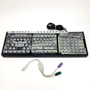 Ideazon Merc Stealth Steelseries Zboard Crossfire Gaming Keyboard PS/2 001 Wired - Picture 1 of 23