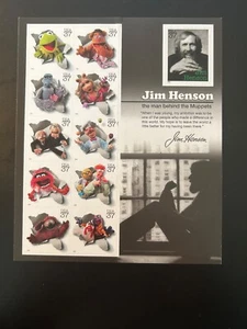 US Stamps SC# 3944 Jim Henson 37c sheet of 11 MNH 2005 - Picture 1 of 2