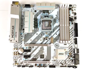 MSI H270M Mortar Arctic Scheda Madre LGA 1151 Intel Chipset mATX DDR4 - Imagen 1 de 8