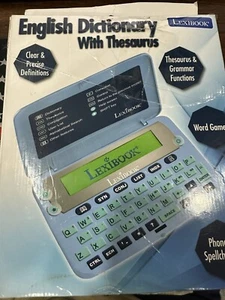 LEXiBOOK D650EN The English Dictionary, Definitions, Thesaurus, Grammar, Phon... - Imagen 1 de 3