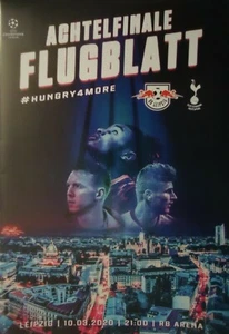 offizielles Programm UCL 03.10.2020 RB Leipzig vs Tottenham Hotspur Spurs - Bild 1 von 1