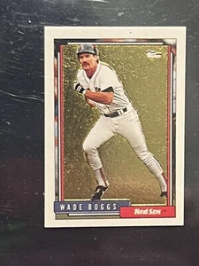 1992 Tops Micro Wade Boggs Gold Foil Error Card!! ๐ฅ ๐ฅ - Picture 1 of 6