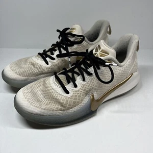 Nike Kobe Mens Mamba Focus Phantom/Metallic Gold basketball shoes Size 8 - Picture 1 of 10