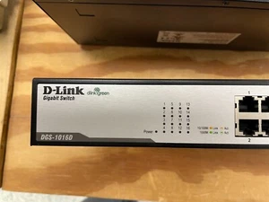 D-Link DGS-1016D 16-Port External Switch Managed W/ Cord - Picture 1 of 5