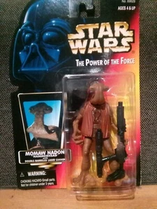  Star Wars Hammer Head Momaw Nadon  Red Card  Variant POTF  Power Of The Force - Picture 1 of 5