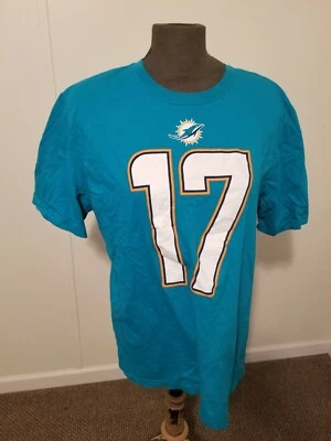 Miami Dolphins Nike XL Shirt #17 Tannehill NFL Football Mens Quarterback - Image 1 of 4