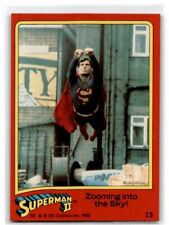 1980 Topps Superman II Zooming into the Sky! #13
